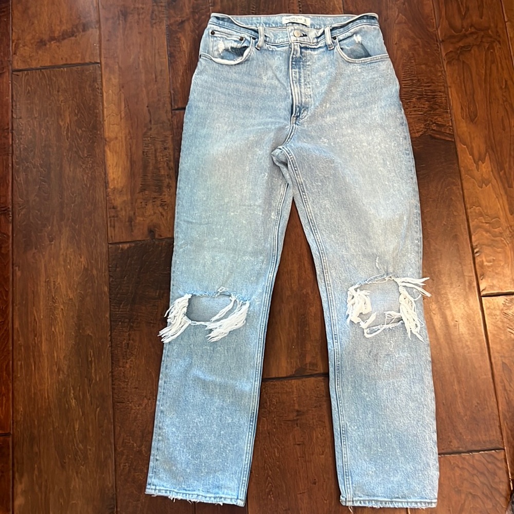 Abercrombie and Fitch, 90’s Ultra High Rise Jeans